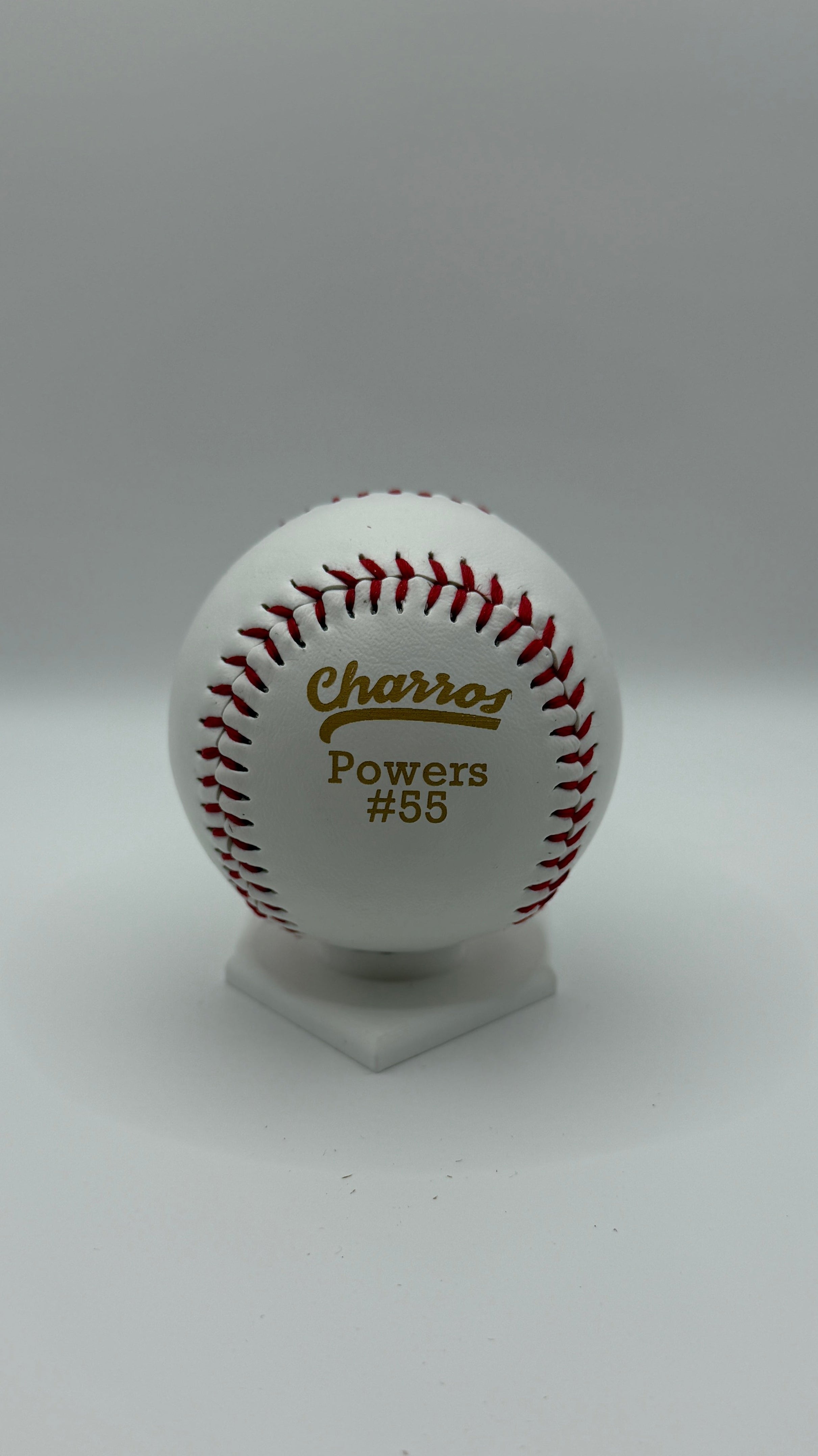 Personalized engraved baseball services available